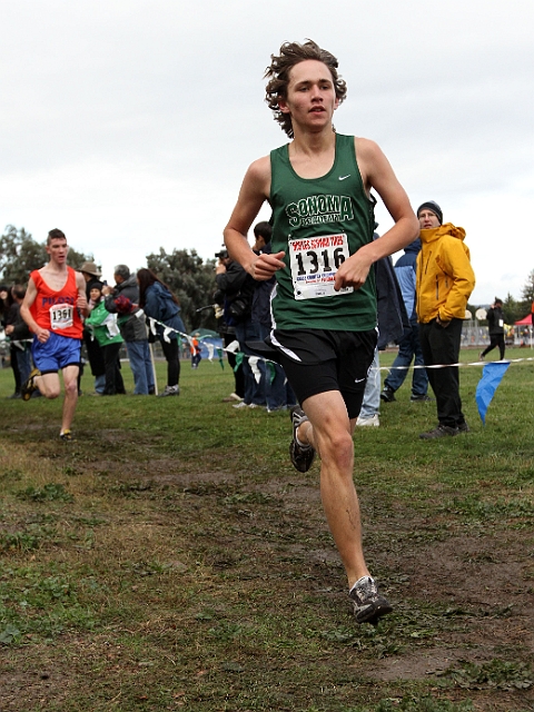 2010NCSXC BD5-1023.JPG - 2010 North Coast Section Cross Country Championships, Hayward High School, Hayward, California